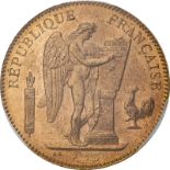 France Third Republic 1904 A Gold 50 Francs Genius PCGS MS63+ #42254436 (AGW=0.4668 oz.)