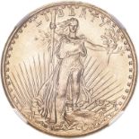 United States 1924 Gold 20 Dollars Saint-Gaudens; Double Eagle NGC MS 65 #2126806-004 (AGW=0.9674 oz