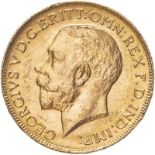 1911 C Gold Sovereign Very fine, edge knocks (AGW=0.2355 oz.)