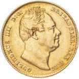 1833 Gold Sovereign Good fine (AGW=0.2355 oz.)