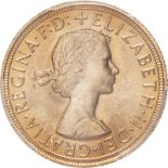 1959 Gold Sovereign PCGS MS65 #81838242 (AGW=0.2355 oz.)
