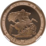 2017 Gold 2 Pounds (Double Sovereign) 200th Anniversary Proof NGC PF 69 ULTRA CAMEO #2126798-002 (AG