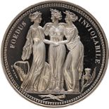 Alderney 2020 Silver 5 Pounds (2 oz.) Proof Three Graces PCGS PR70 DCAM #41475862 Box & COA