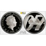 2020 Silver 2 Pounds James Bond, Pay Attention (1 oz.) Proof PCGS PR70 DCAM #40109754 Box & COA