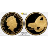 2020 Gold 25 Pounds (1/4 oz.) Bond, James Bond Proof PCGS PR69 DCAM #41466988 Box & COA