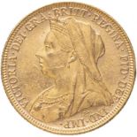 1897 M Gold Sovereign Extremely fine (AGW=0.2355 oz.)