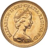 1982 Gold Half-Sovereign (AGW=0.1178 oz.)