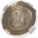 Byzantine Empire Michael VII ND (1071-1078) Gold Histamenon Ch VF Strike: 5/5 Surface: 2/5 #6158636-