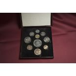 1951 10-Coin Festival of Britain Proof Set Box
