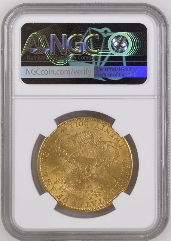 United States 1904 Gold 20 Dollars Liberty Head - Double Eagle NGC MS 62 #2131167-008 (AGW=0.9856 oz - Image 2 of 2