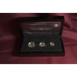 Tristan da Cunha Elizabeth II 2017 Gold Proof 3-Coin Sovereign Set (AGW=0.4127 oz.)