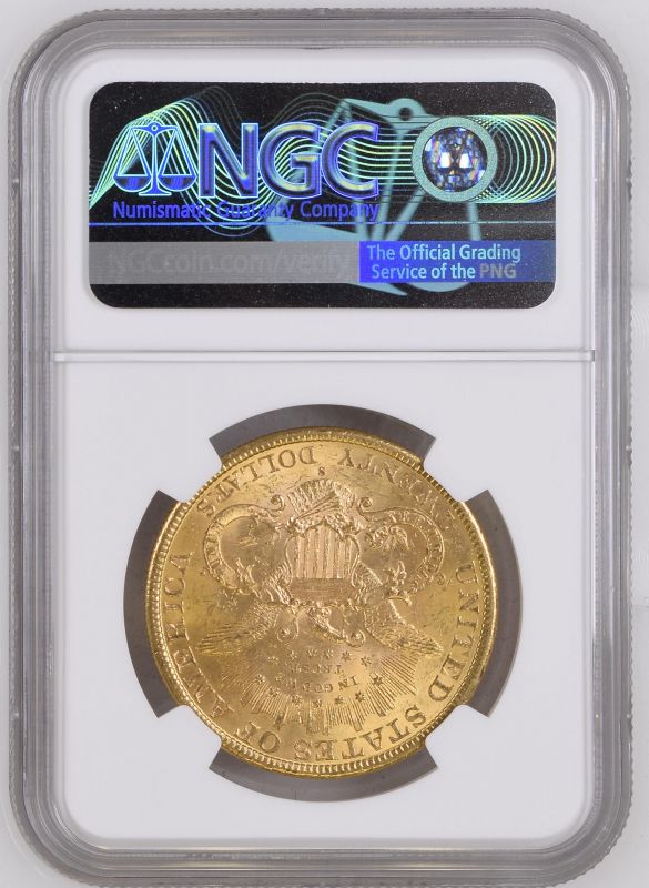 United States 1897 Gold 20 Dollars Liberty Head - Double Eagle NGC MS 61 #2131167-003 (AGW=0.9856 oz - Image 2 of 2