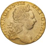 1769 Gold Guinea Good fine. (AGW=0.2459 oz.)