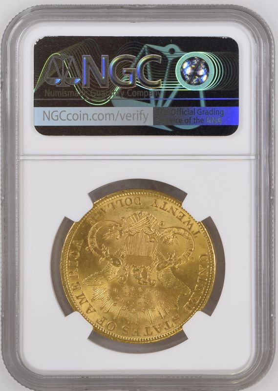 United States 1904 Gold 20 Dollars Liberty Head - Double Eagle NGC MS 63 #2131167-014 (AGW=0.9856 oz - Image 2 of 2