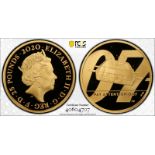 2020 Gold 25 Pounds (1/4 oz.) James Bond, Pay Attention Proof PCGS PR70 DCAM #40604707 Box & COA