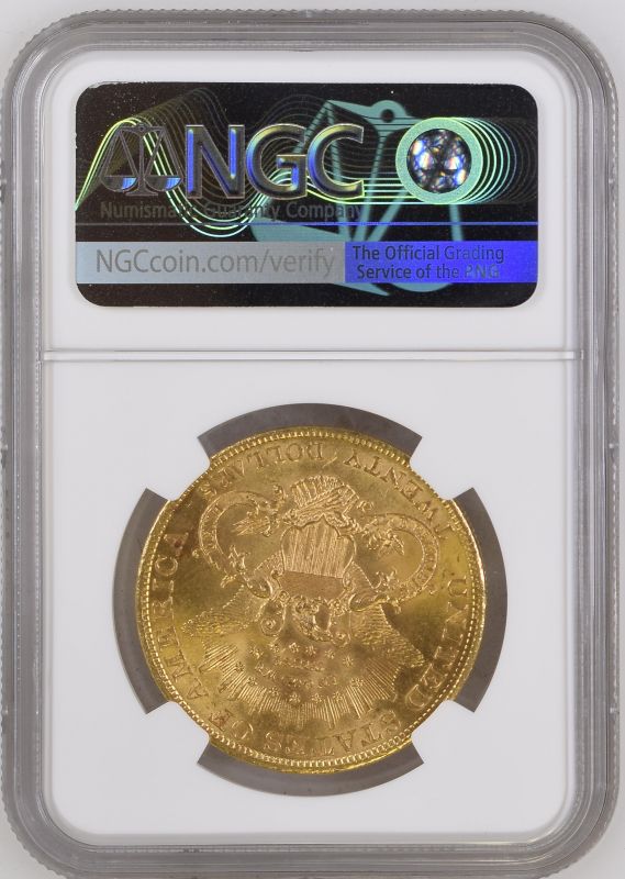 United States 1904 Gold 20 Dollars Liberty Head - Double Eagle NGC MS 62 #2131167-012 (AGW=0.9856 oz - Image 2 of 2