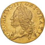 1756 Gold Guinea Very fine. (AGW=0.2474 oz.)