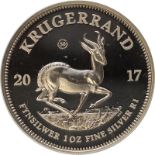 South Africa 2017 Silver Krugerrand PCGS PR69 DCAM #84644847