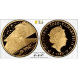 2020 Gold 100 Pounds (1 oz.) Music Legends - David Bowie Proof PCGS PR70 DCAM #41442961