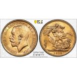 1915 Gold Sovereign PCGS MS64 #37424072 (AGW=0.2355 oz.)