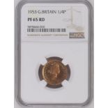 1953 Coronation Set NGC-graded