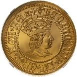 2022 Gold 100 Pounds (1 oz.) King Henry VII Proof NGC PF 70 ULTRA CAMEO #6542188-064 COA