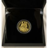 St. Helena 2021 Gold 5 Pounds The Three Graces Proof Box (AGW=1.5460 oz.)