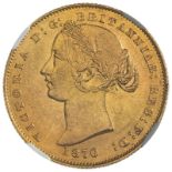 1870 SY Gold Sovereign NGC MS 61 #5785548-004 (AGW=0.2355 oz.)