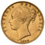 1838 Gold Sovereign Small Head Rare. Good fine, reverse better (AGW=0.2355 oz.)