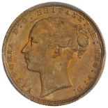 1872 Gold Sovereign St. George PCGS MS61 #28047728 (AGW=0.2355 oz.)