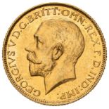 1911 Gold Sovereign Proof About uncirculated, impaired proof (AGW=0.2355 oz.)