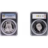 2020 Lot of 3 Silver 10 Pounds Proof PCGS PR66 DCAM (ASW=15.0621 oz.)