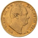 1835 Gold Sovereign Rare. Very fine (AGW=0.2355 oz.)