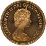 1984 Gold Sovereign Proof Uncirculated (AGW=0.2355 oz.)