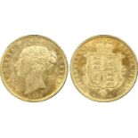 1878 Gold Half-Sovereign PCGS MS61 #17240582 (AGW=0.1176 oz.)