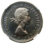 1953 CuproNickel Shilling English Proof NGC PF 67 #5878464-004