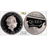 2020 Silver 10 Pounds (5 oz.) Queen (Band) Proof PCGS PR69 DCAM #40891596
