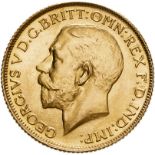1925 Gold Sovereign Virtually uncirculated (AGW=0.2355 oz.)