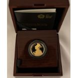 2015 Gold 2 Pounds Britannia Proof Box & COA (AGW=0.4711 oz.)