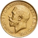 1912 Gold Sovereign About very fine, lightly cleaned (AGW=0.2355 oz.)