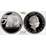 2020 Lot of 3 Silver Shaken Not Stirred 2 Pounds Proof PCGS PR70 DCAM Box & COA (ASW=3.0076 oz.)