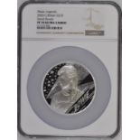 2020 Silver 10 Pounds (5 oz.) Music Legends - David Bowie Proof NGC PF 70 ULTRA CAMEO #2111519-003 B