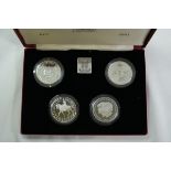 Queen Collection 1972 1977 1980 1981 Silver Crowns Set Various conditions (ASW=3.3645 oz.)