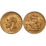 1917 C Gold Sovereign PCGS MS62 #39066337 (AGW=0.2355 oz.)