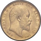 1910 C Gold Sovereign (AGW=0.2355 oz.)