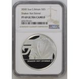 2020 Lot of 3 Silver Shaken Not Stirred 5 Pounds Proof NGC PF 69 ULTRA CAMEO Box & COA (ASW=6.0152 o