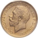 1915 S Gold Sovereign PCGS MS64 #38047460 (AGW=0.2355 oz.)