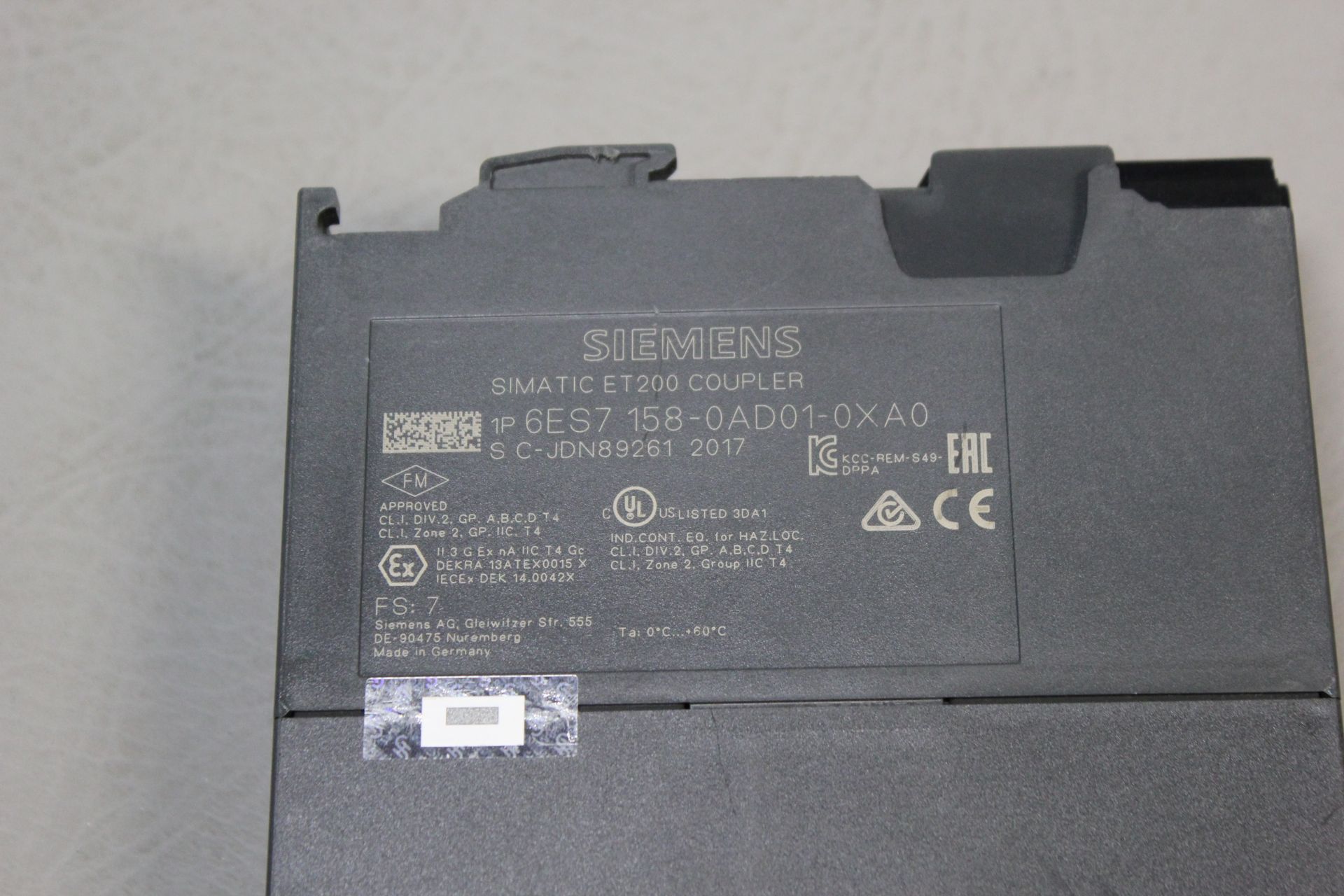 SIEMENS SIMATIC ET200 COUPLER PLC MODULE - Image 4 of 4