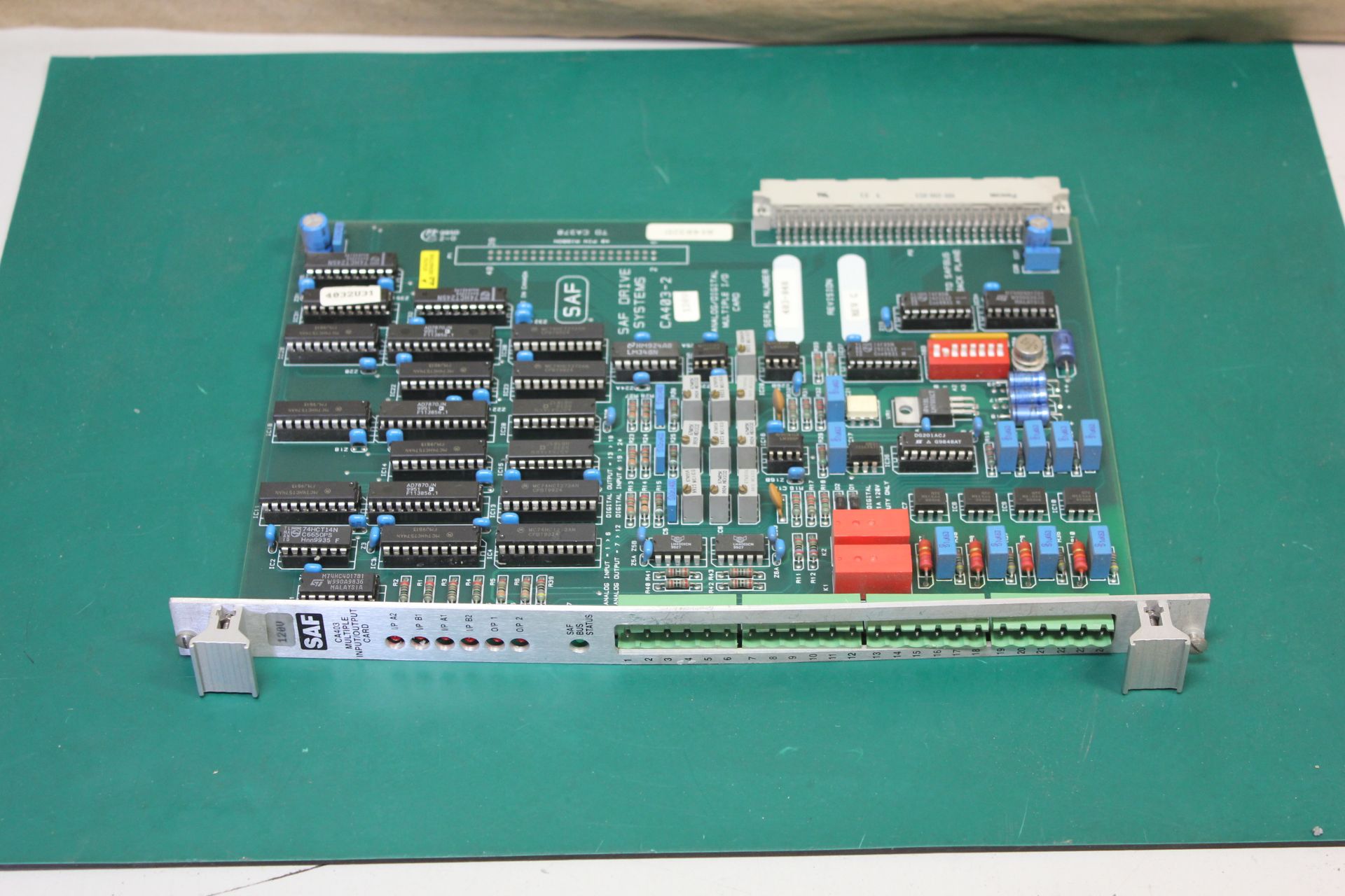 SAF DRIVE SYSTEMS CA403 MULTIPLE INPUT/OUTPUT CARD