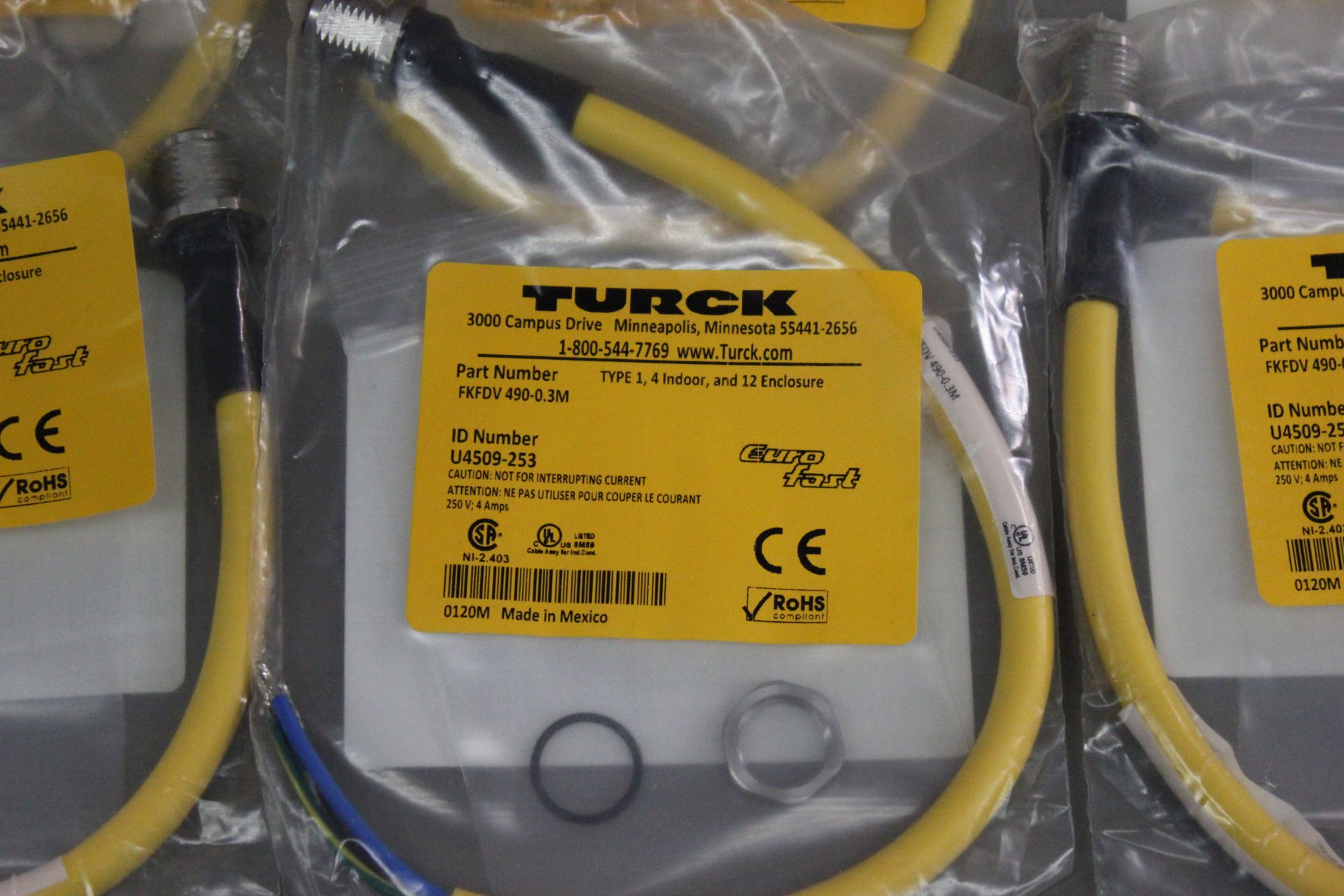 LOT OF NEW TURCK CABLES - Image 2 of 2